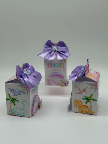 Girls Dino Party Boxes | Girls Dinosaur Party Boxes | Girls Dino Party Boxes | Girls Dinosaur Party Box | Girls Dino Bros Party | Girls Dinosaur Birthday