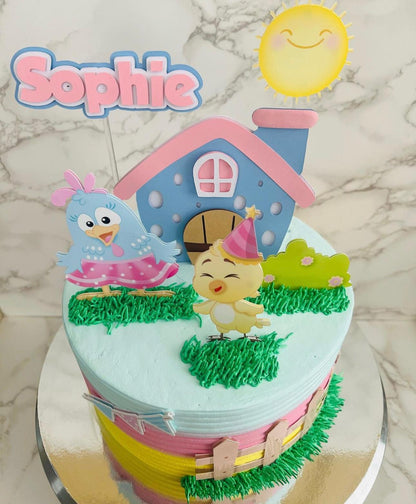 Galinha Pintadinha Cake Topper | Galinha Pintadinha Cake Ideas | Galinha Pintadinha Birthday | Galinha Pintadinha Party | Galinha Pintadinha Personalised Cake Topper