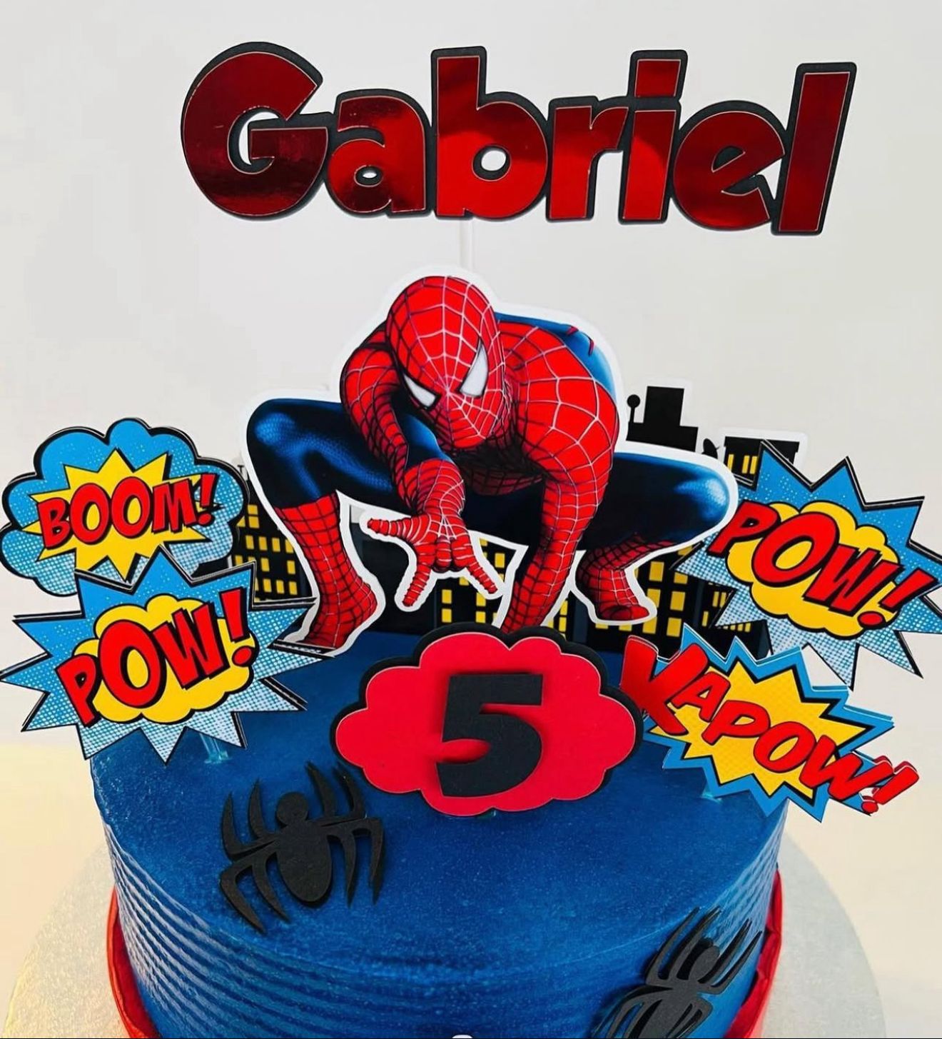 Spiderman Cake Topper | Spiderman Cake Ideas | Spiderman Party | Spiderman Birthday | Spiderman Party Ideas