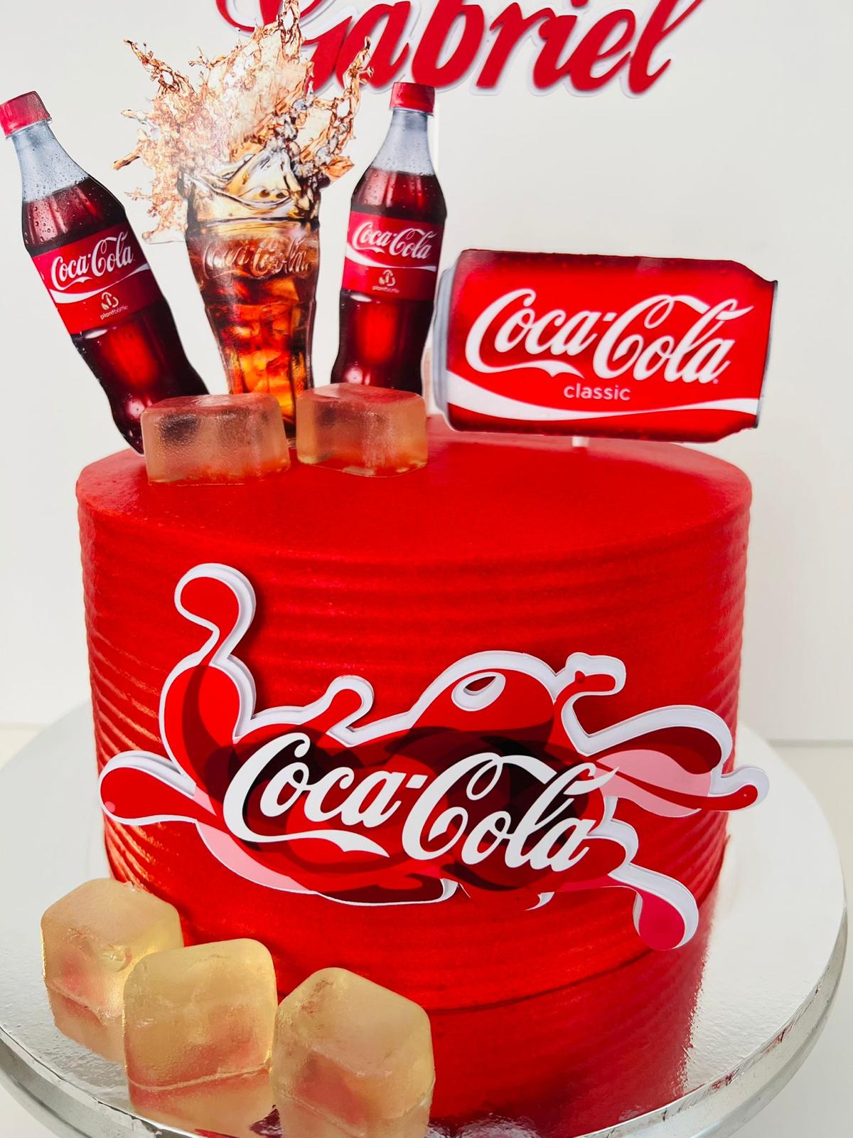 Coca-Cola Cake Topper | Coca-Cola Party | Coca-Cola Birthday | Coca-Cola Party Ideas | Coca-Cola Birthday Decor