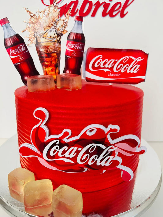 Coca-Cola Cake Topper | Coca-Cola Party | Coca-Cola Birthday | Coca-Cola Party Ideas | Coca-Cola Birthday Decor