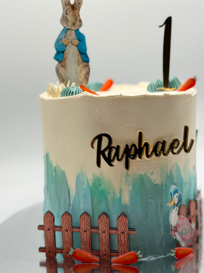 Petter Rabbit Cake Topper | Petter Rabbit Birthday | Petter Rabbit Cake Ideas | Petter Rabbit Party Ideas