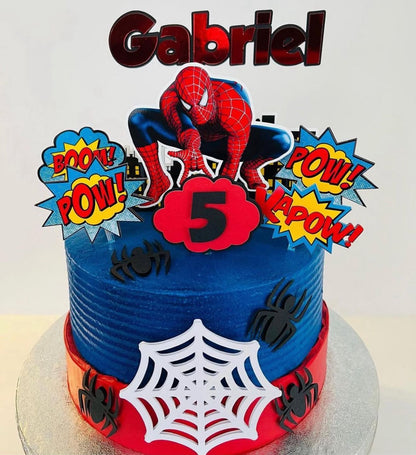 Spiderman Cake Topper | Spiderman Cake Ideas | Spiderman Party | Spiderman Birthday | Spiderman Party Ideas