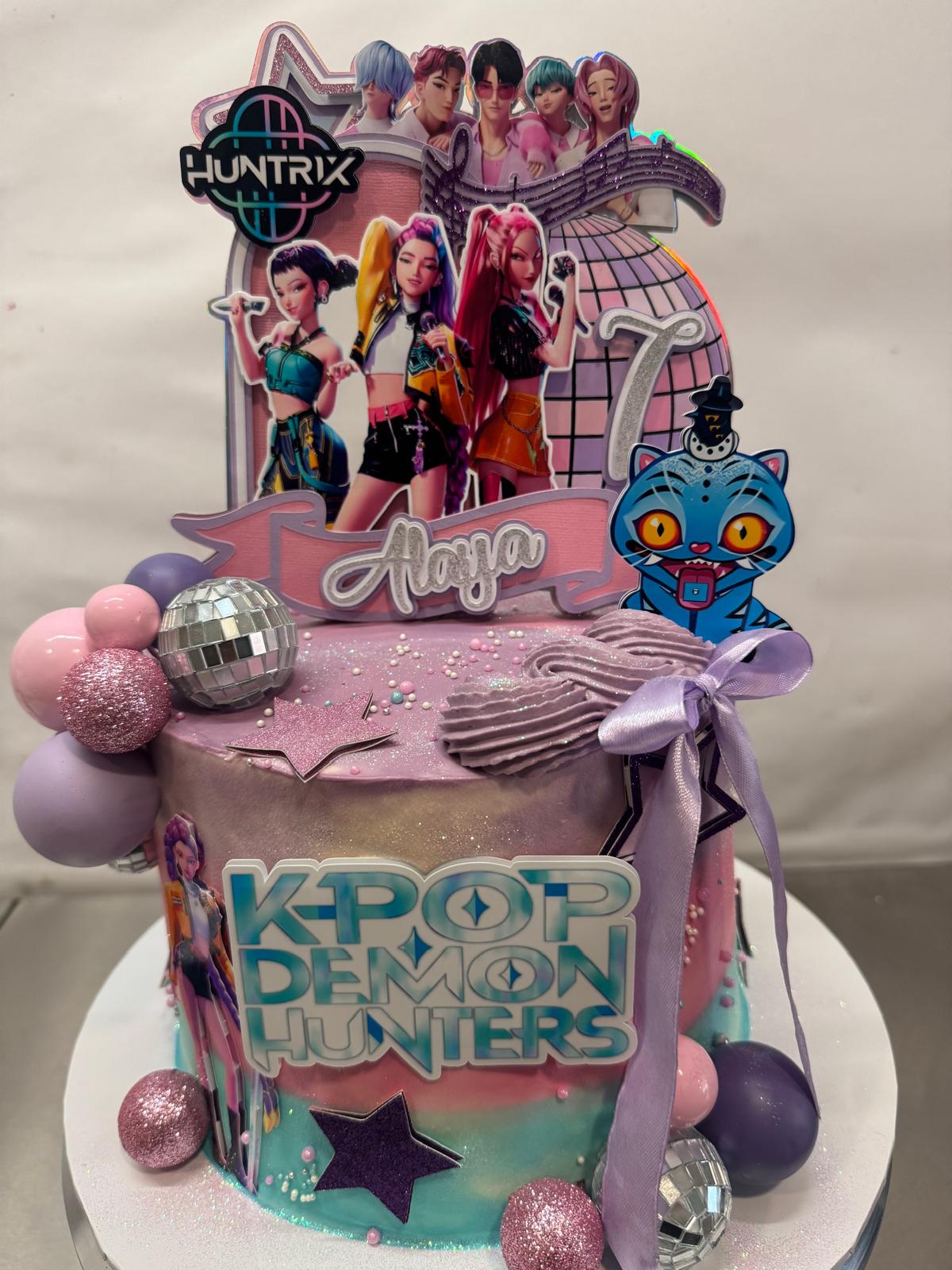 K-POP Demon Hunters Cake Topper | KPOP Demon Hunters Birthday | KPOP Demon Hunters Cake Ideas | KPOP Demon Hunters Party Ideas | KPOP Demon Hunters Party Decor