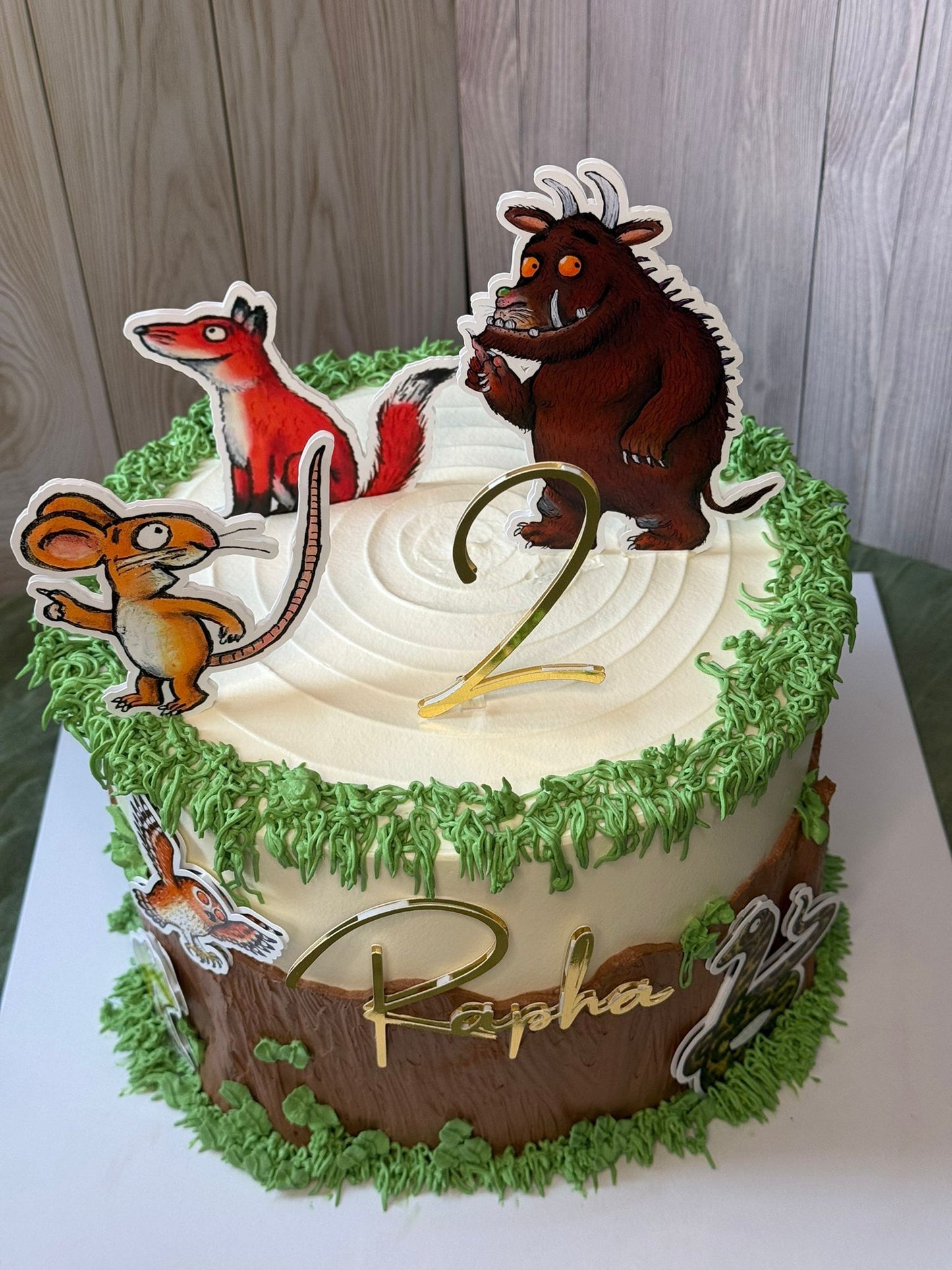Gruffalo Cake Topper | Gruffalo Birthday Cake Decoration | Gruffalo Party Supplies | Gruffalo Theme Birthday Ideas | Personalised Gruffalo Party Decor