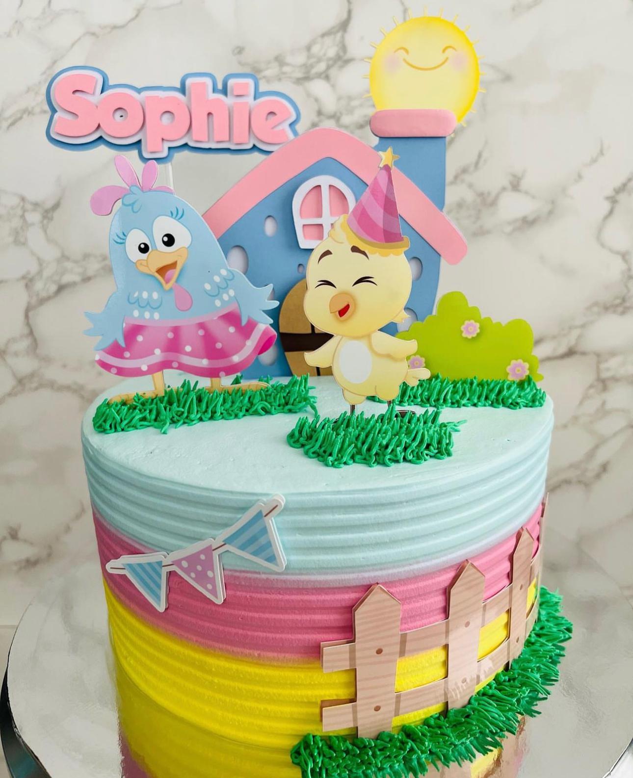 Galinha Pintadinha Cake Topper | Galinha Pintadinha Cake Ideas | Galinha Pintadinha Birthday | Galinha Pintadinha Party | Galinha Pintadinha Personalised Cake Topper