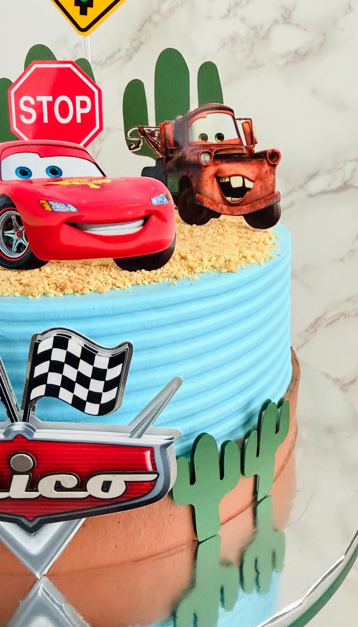 Cars Cake Topper | Cars Birthday | Cars Cake Ideas | Cars Party Ideas | Cute Cars Birthday Cake | Boys Party Idea