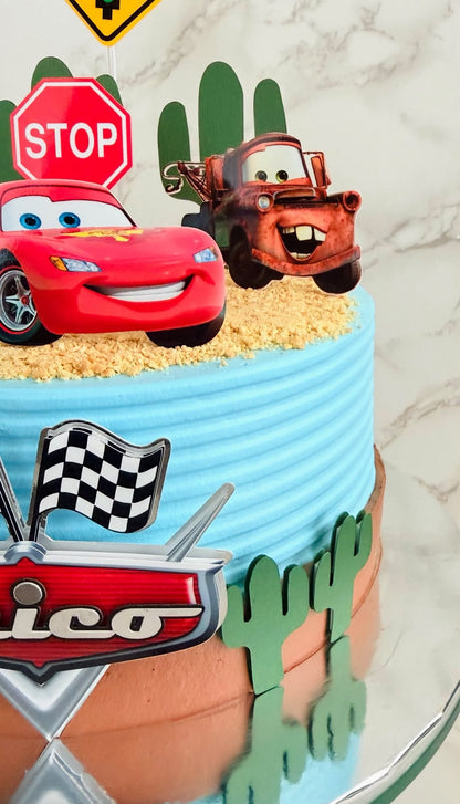 Cars Cake Topper | Cars Birthday | Cars Cake Ideas | Cars Party Ideas | Cute Cars Birthday Cake | Boys Party Idea