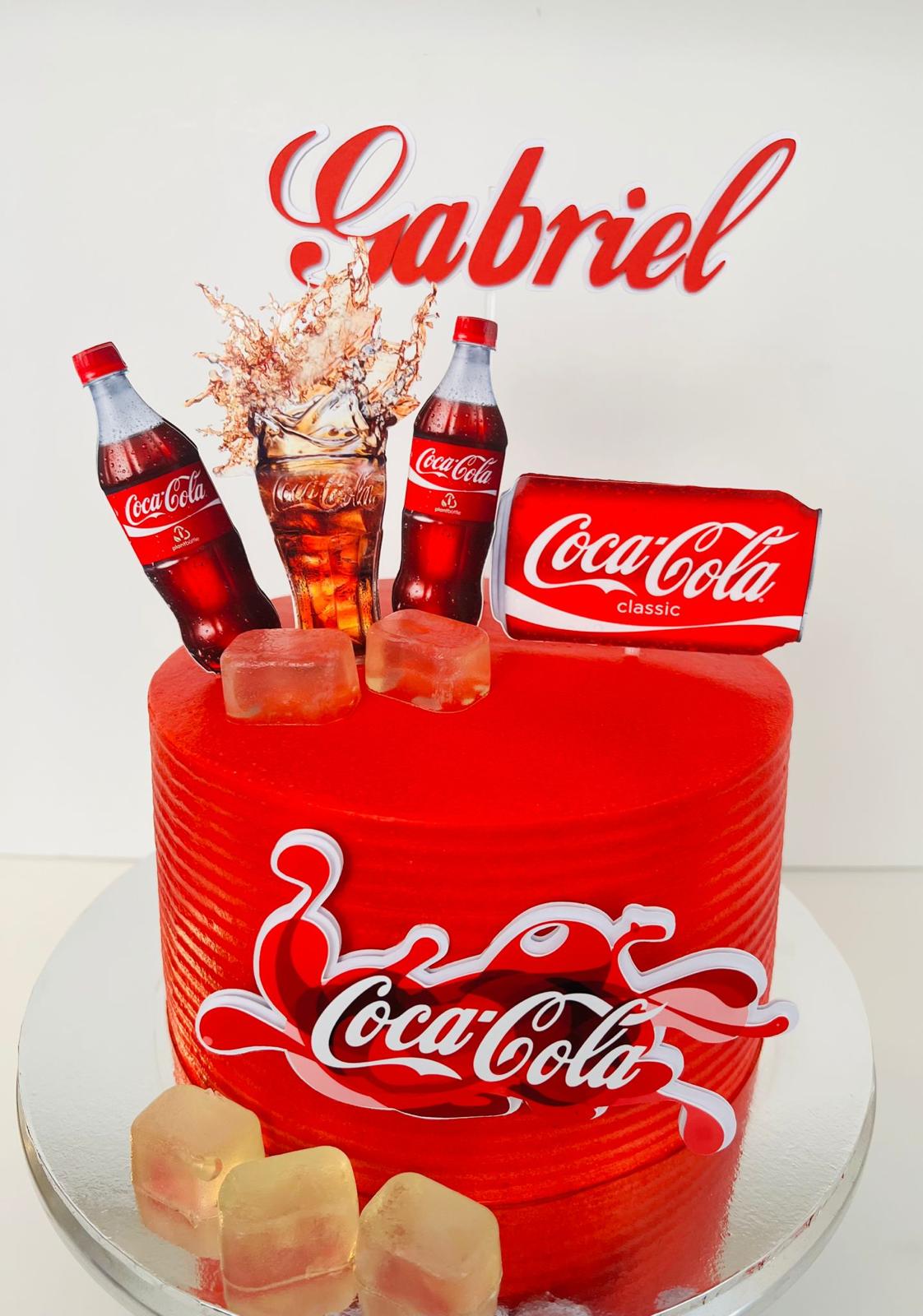 Coca-Cola Cake Topper | Coca-Cola Party | Coca-Cola Birthday | Coca-Cola Party Ideas | Coca-Cola Birthday Decor