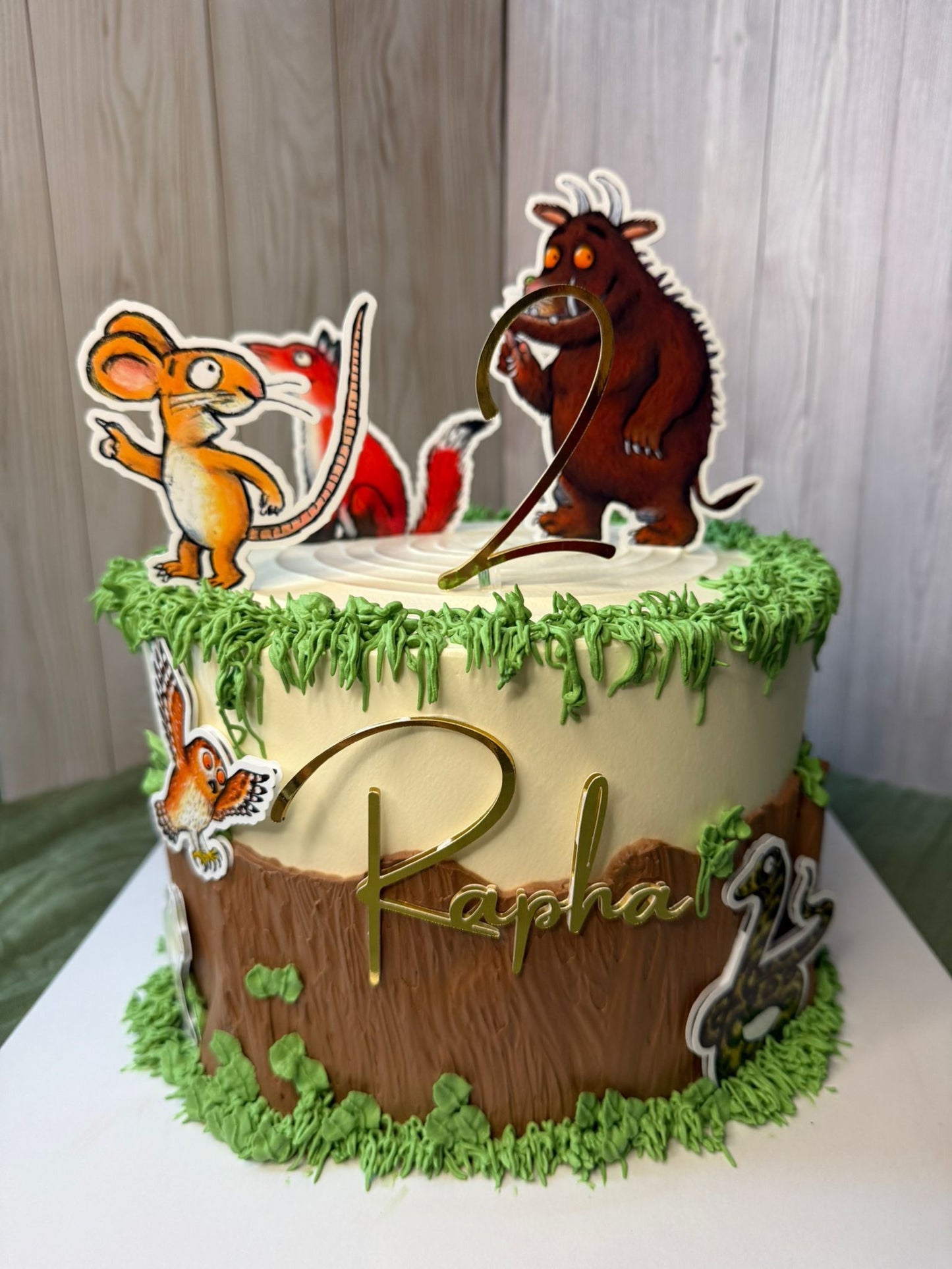 Gruffalo Cake Topper | Gruffalo Birthday Cake Decoration | Gruffalo Party Supplies | Gruffalo Theme Birthday Ideas | Personalised Gruffalo Party Decor