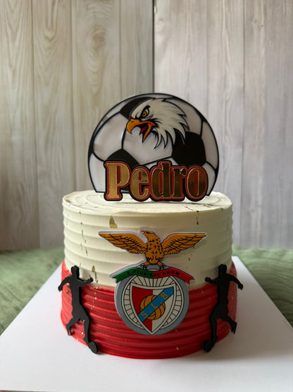 Benfica Football Team Cake Topper | Benfica Football Team Birthday | Benfica Football Team Cake Ideas | Benfica Football Team Party Ideas