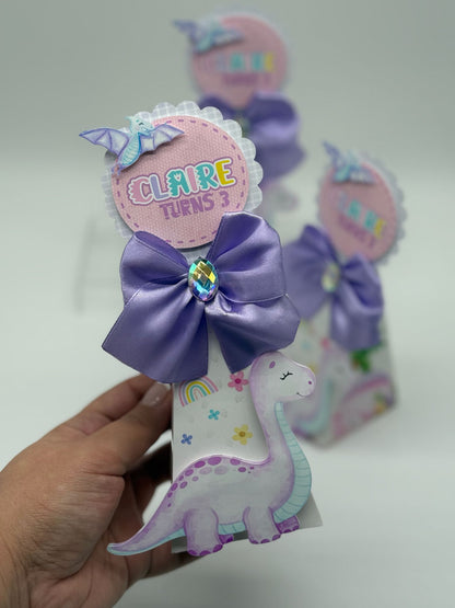 Girls Dino Party Boxes | Girls Dinosaur Party Boxes | Girls Dino Party Boxes | Girls Dinosaur Party Box | Girls Dino Bros Party | Girls Dinosaur Birthday