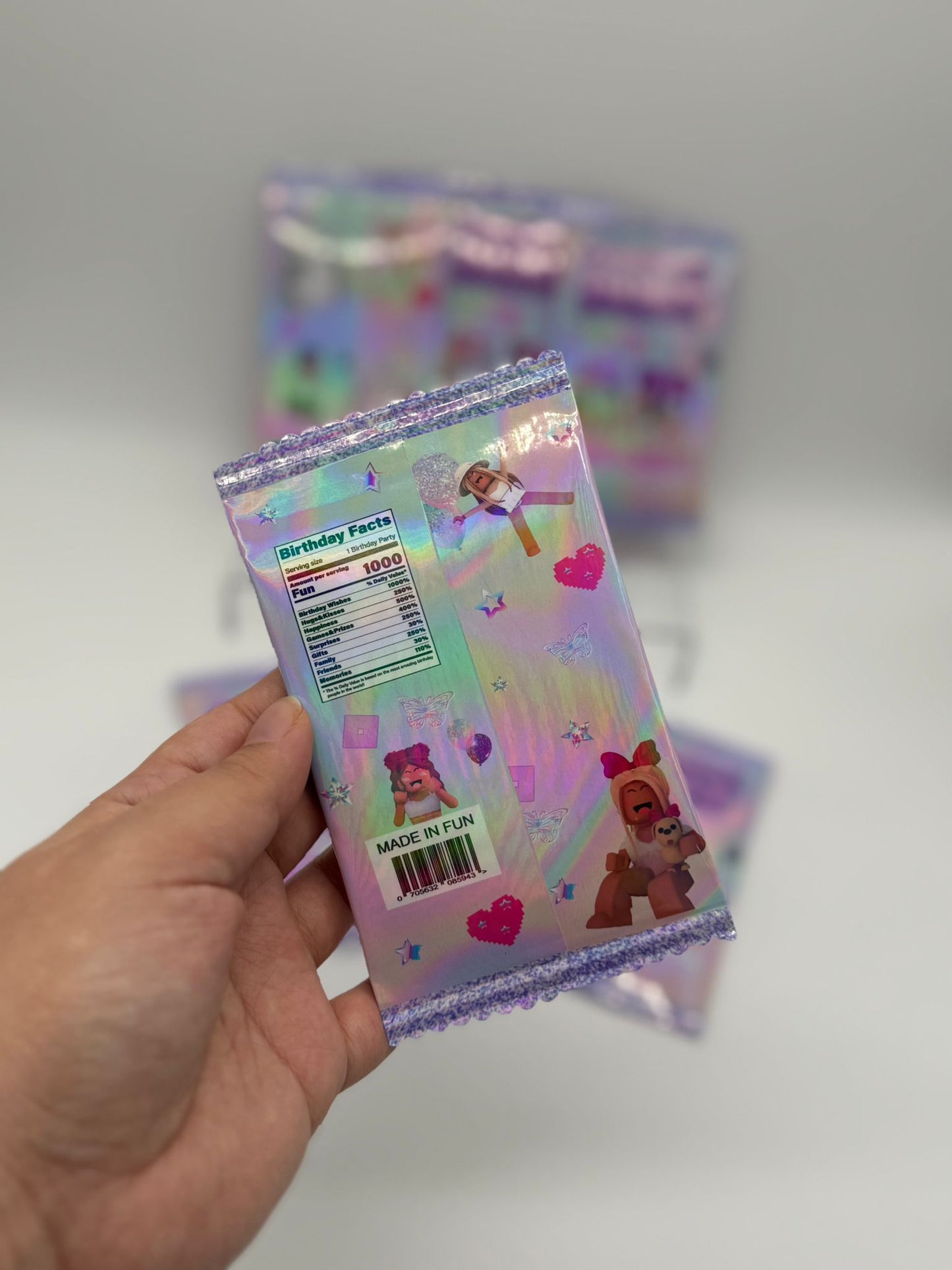 Cosmic Dust Party Filler | Personalised Cosmic Dust Sweet | Customisable Party Sweets | Cosmic Dust Popping Sweets