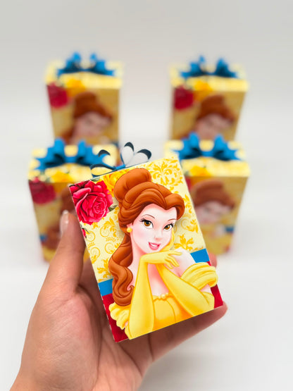 Beauty and the Beast Party Boxes | Beauty and the beast Party | Beauty and the beast Party decor | Beauty and the beast Cute Party Favours | Bela e a Fera Caixinhas Personalizadas
