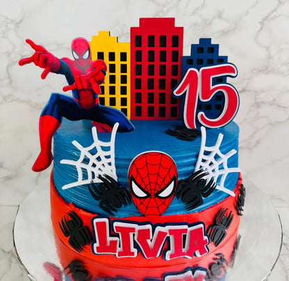 Spideman Cake Topper | Spiderman Cake Ideas | Spiderman Cake Ideas | Spiderman Birthday Ideas | Spiderman Party | Spiderman Party Ideas