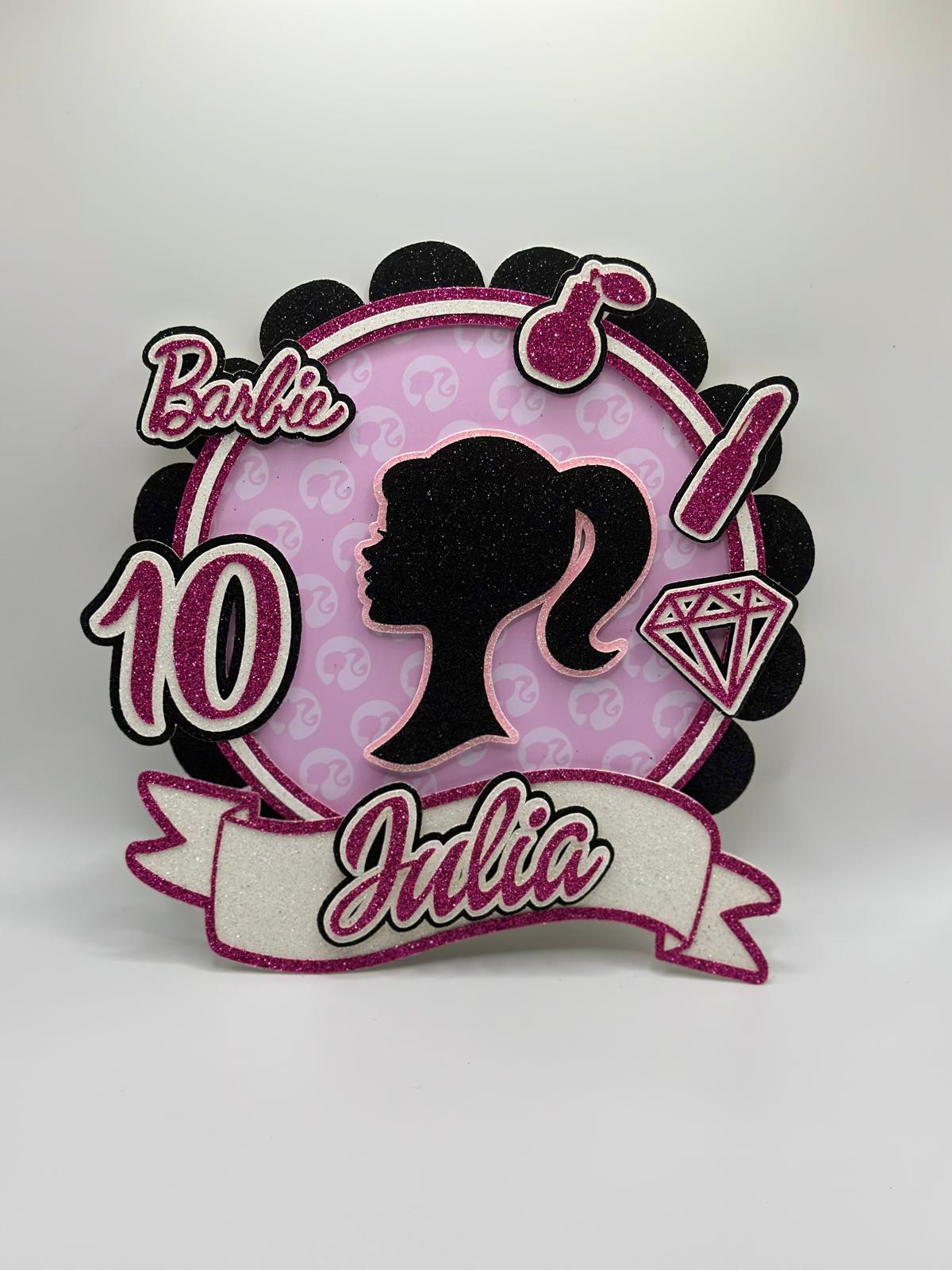 Barbie Cake Topper | Barbie Cake Ideas | Barbie Birthday | Barbie Party | Barbie Personalised Cake Topper