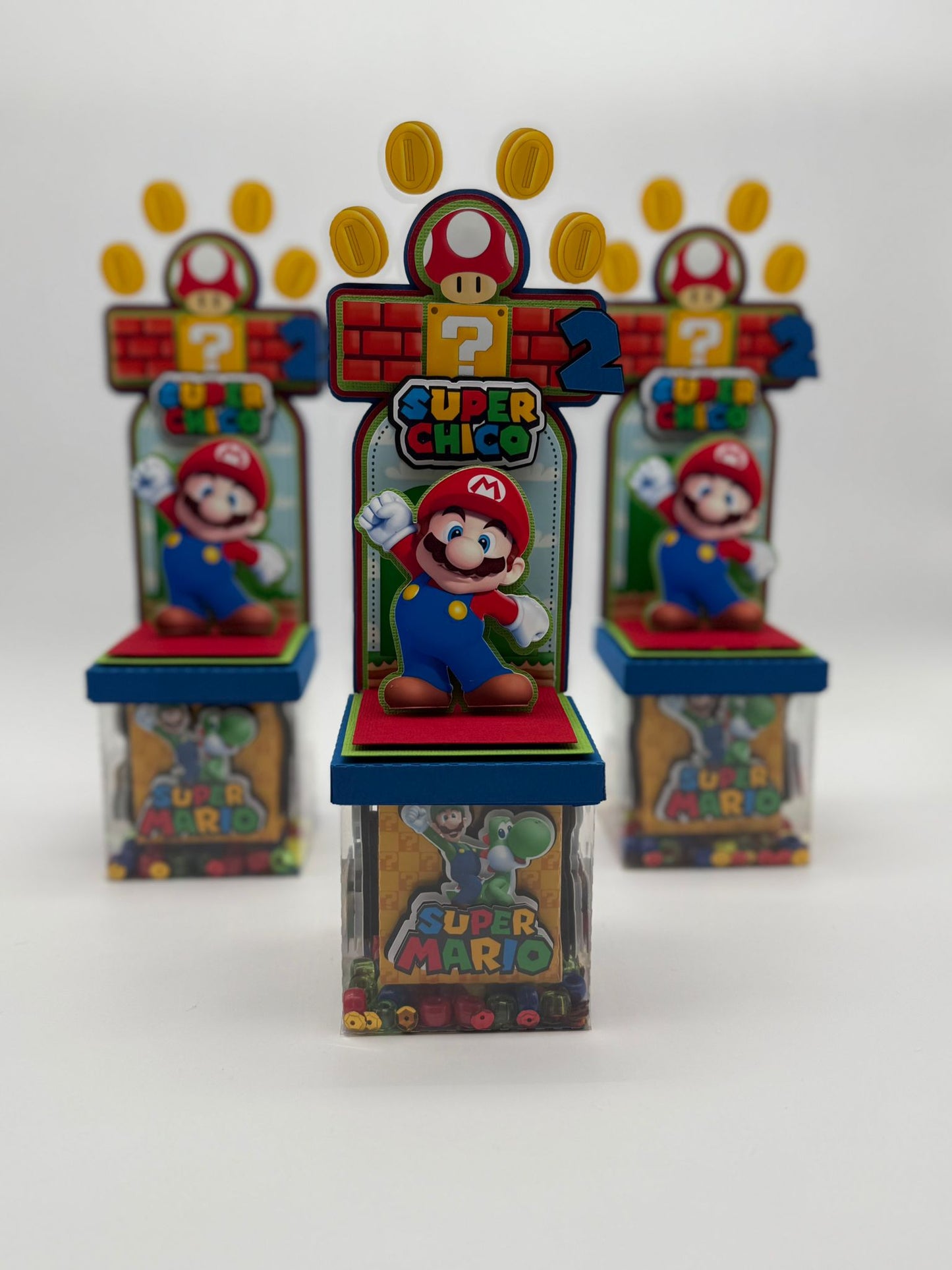 Super Mario Luxury Party Boxes | Super Mario Party Box | Super Mario Bros Party | Super Mario Birthday | Super Mario Party Decor | Super Mario Party Boxes Ideas