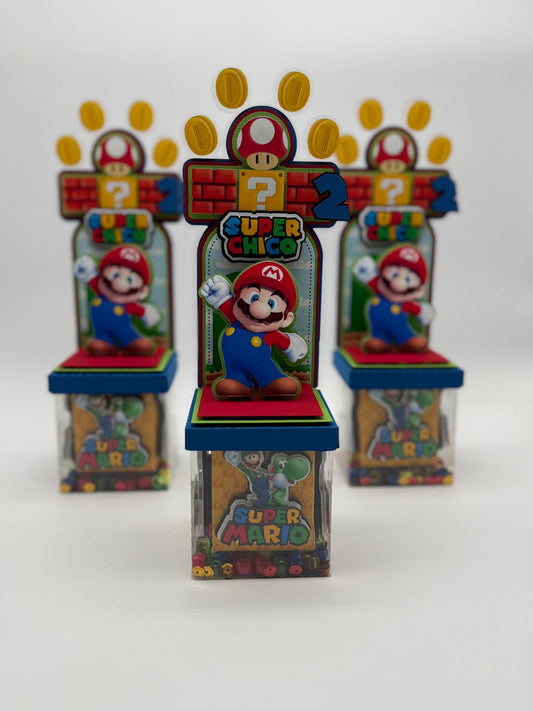 Super Mario Luxury Party Boxes | Super Mario Party Box | Super Mario Bros Party | Super Mario Birthday | Super Mario Party Decor | Super Mario Party Boxes Ideas