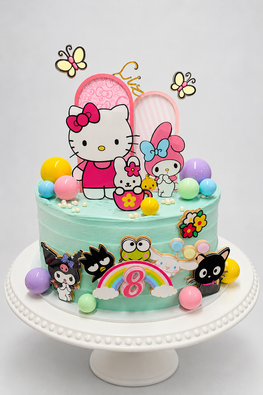 Hello Kitty Cake Topper | Hello Kitty Birthday | Hello Kitty Cake Ideas | Hello Kitty Party Ideas