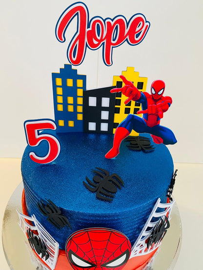 Spider-Man Cake Topper | Spider-Man Party | Spider-Man Birthday | Spider-Man Boys Birthday | Spider-Man Party Decor