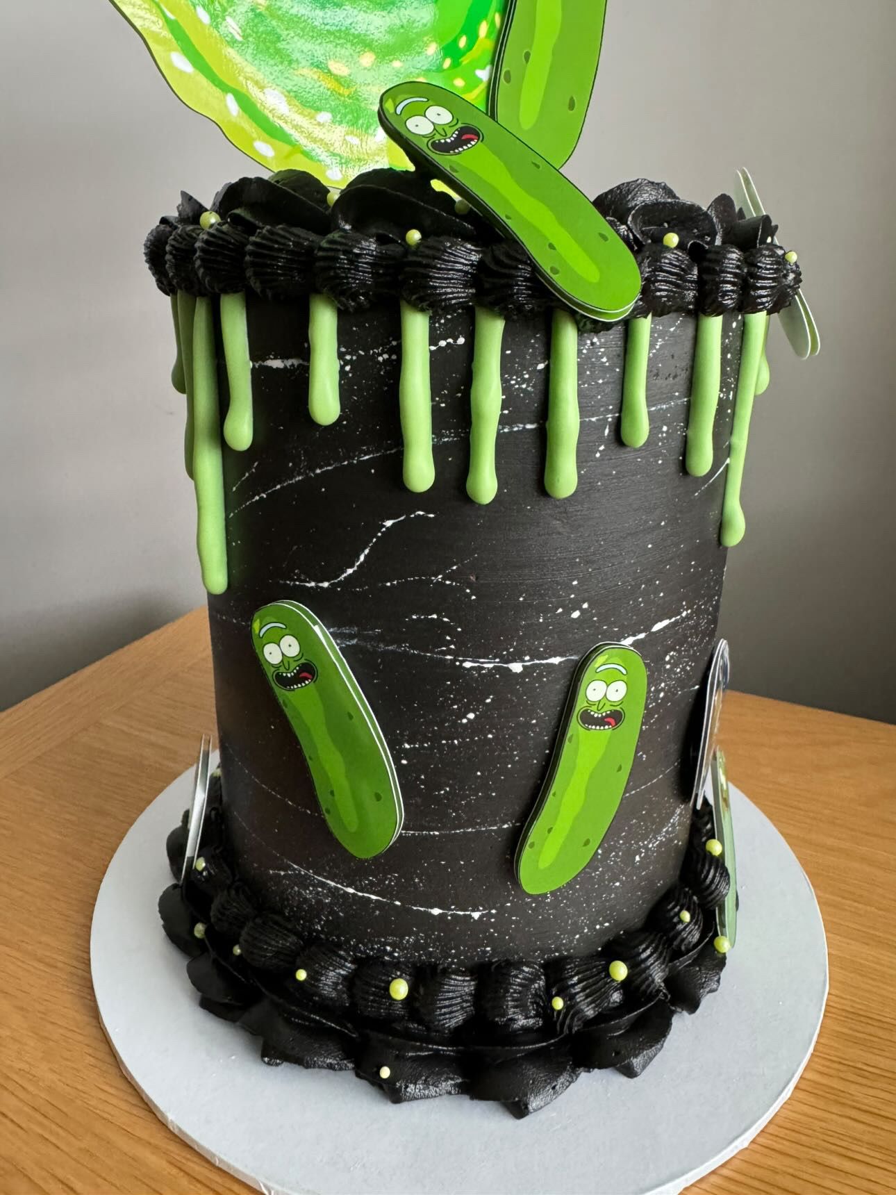 Pickle Rick Cake Topper | Pickle Rick Cake Ideas | Rick and Morty Cake Topper | Rick and Morty Birthday | Pickle Rick Birthday