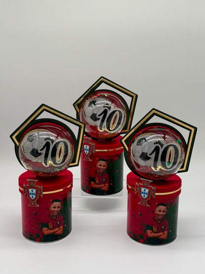 Football Personalised Pringles  | Football Personalised Party Favour | Football Birthday Decor | Personalised Portugal Pringles Party Favour
