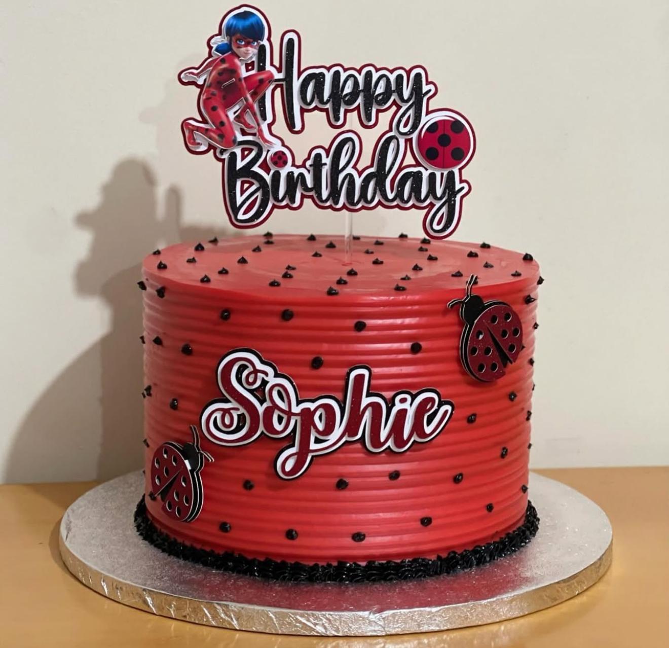 Miraculous Ladybug Cake Topper | Miraculous Ladybug Cake Ideas | Miraculous Ladybug Party | Miraculous Ladybug Birthday | Miraculous Ladybug Party