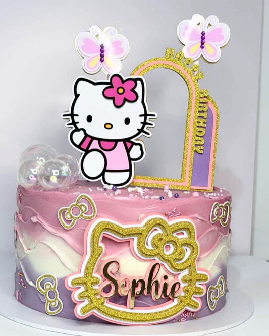 Hello Kitty Cake Topper | Hello Kitty Birthday | Hello Kitty Cake Ideas