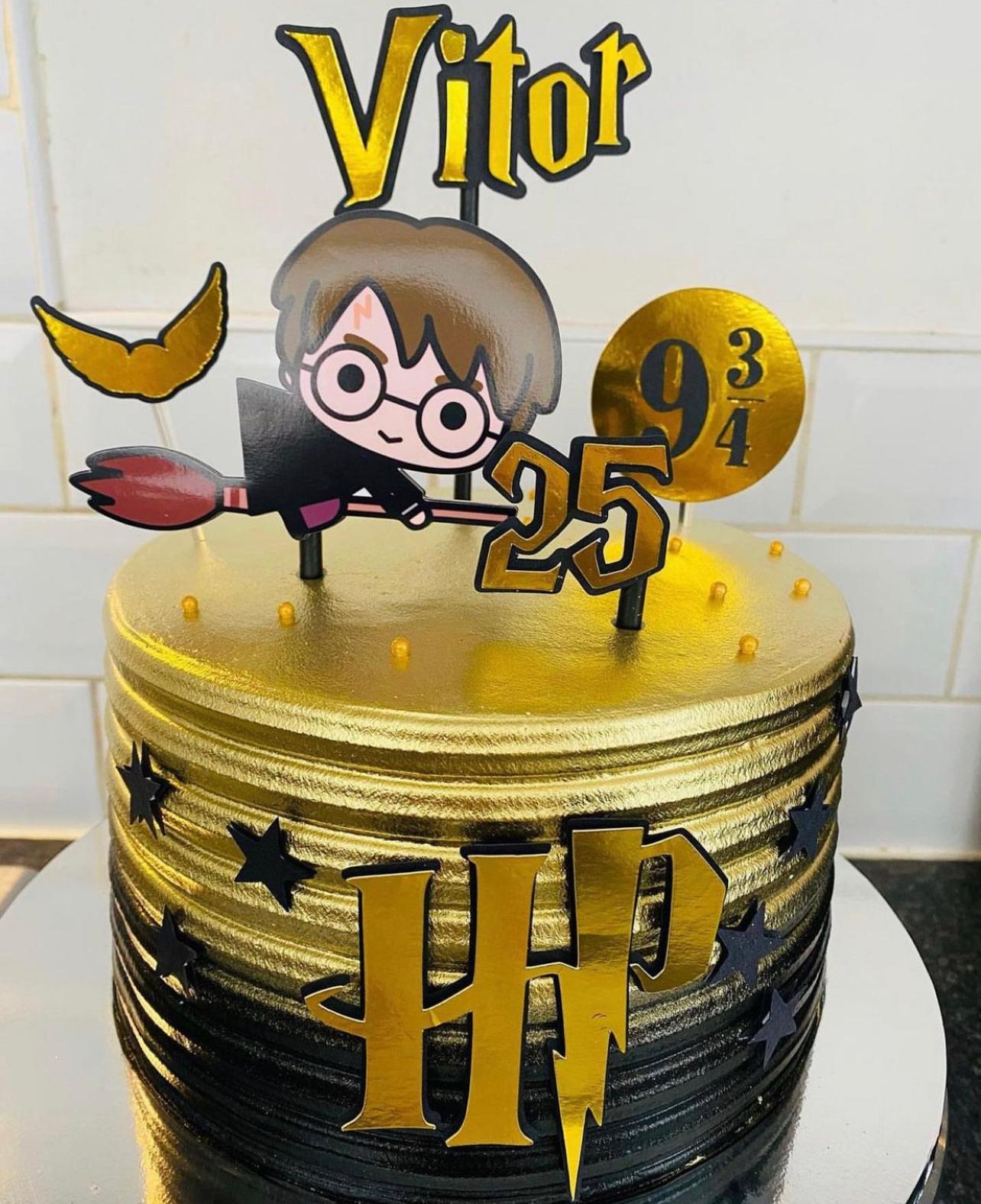 Harry Potter Cake Topper | Harry Potter Party | Harry Potter Birthday | Harry Potter Party Ideas | Harry Potter Birthday Decor