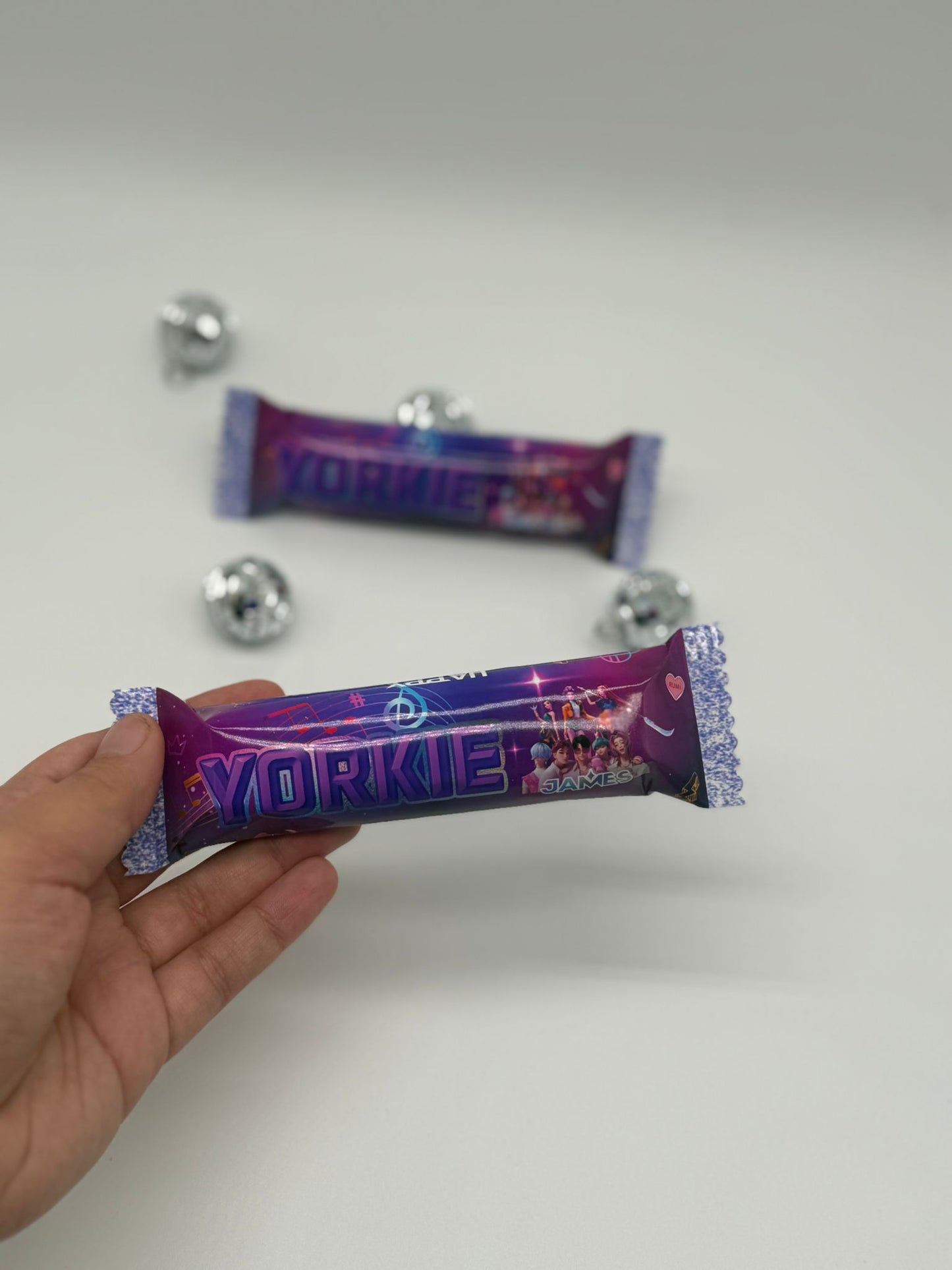 Kpop Demon Hunters Yorkie Personalised Chocolate Bar | Kpop Demon Hunters Personalised Party Bag Fillers | Kpop Demon Hunters Personalised Chocolate Bar | Yorkie Personalised Birthday Chocolate