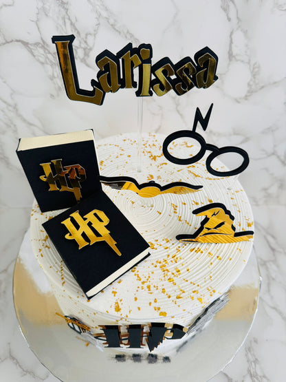 Harry Potter Cake Topper | Harry Potter Birthday Decor | Harry Potter Cake ideas | Harry Potter Birthday Ideas | Harry Potter Cake Decor | Happy Potter Party