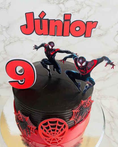 Spiderman Cake Topper | Spiderman Cake Ideas | Spiderman Birthday | Spiderman Party | Spiderman Personalised Cake Topper