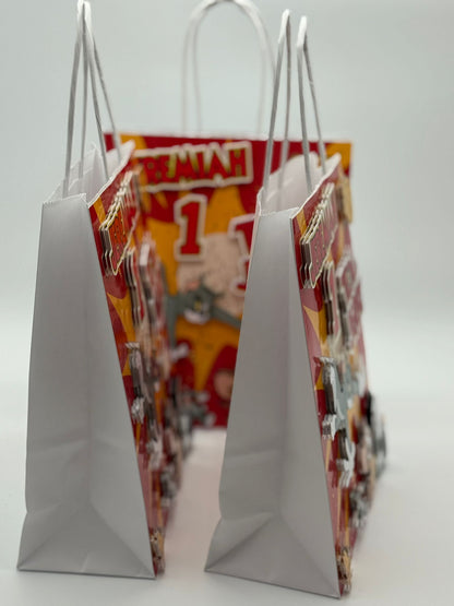 Tom & Jerry Personalised Party Bag | Tom & Jerry 3D Party Bag | Personalised Party Bags | Tom & Jerry Birthday Ideas | Tom and Jerry Party Ideas | Tom and Jerry Party Box | Tom and Jerry Birthday Decor