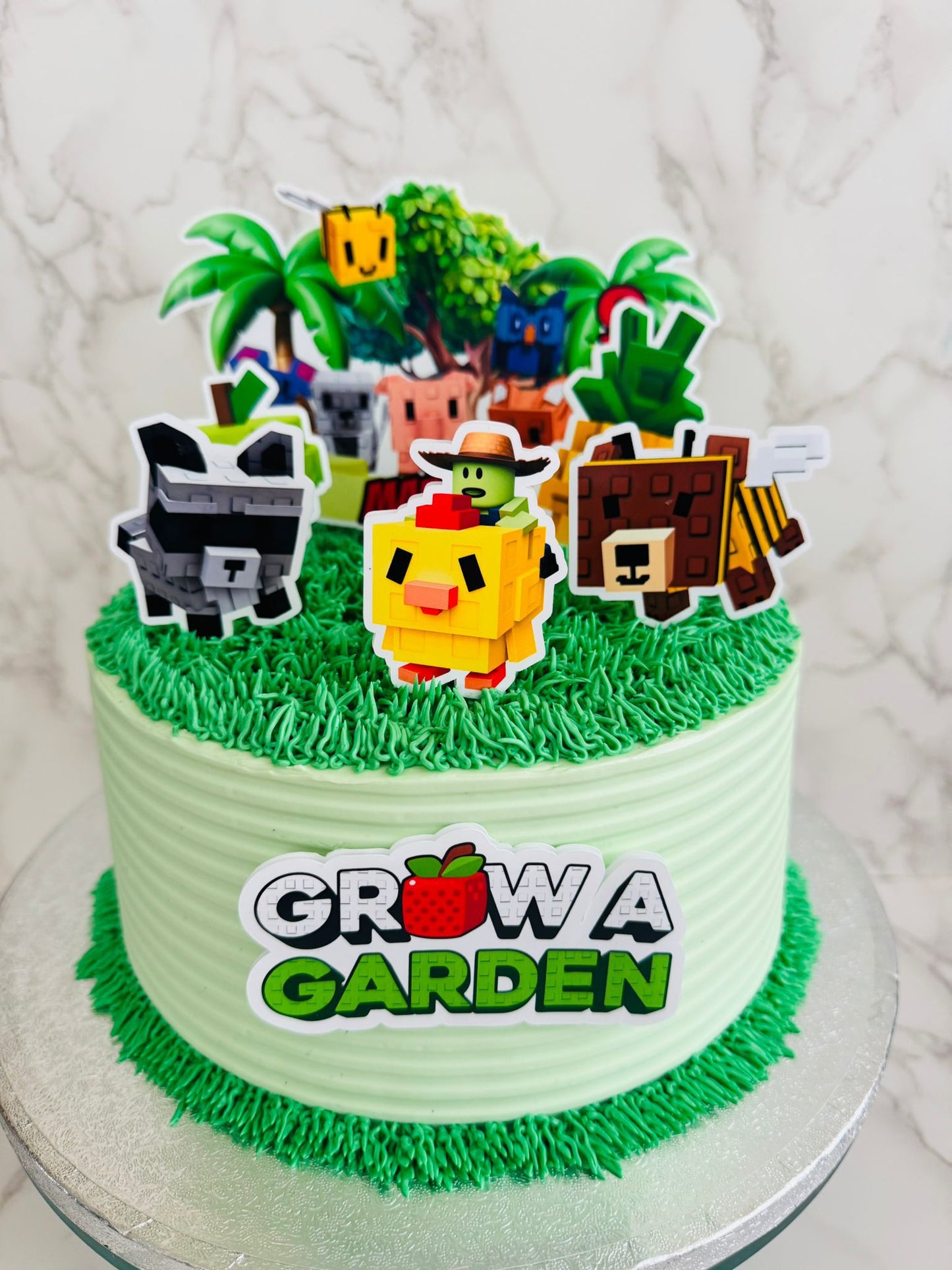 Roblox Grow A Garden Cake Topper | Roblox Grow A Garden Cake Ideas | Grow A Garden Party Decor | Grow A Garden Birthday Ideas