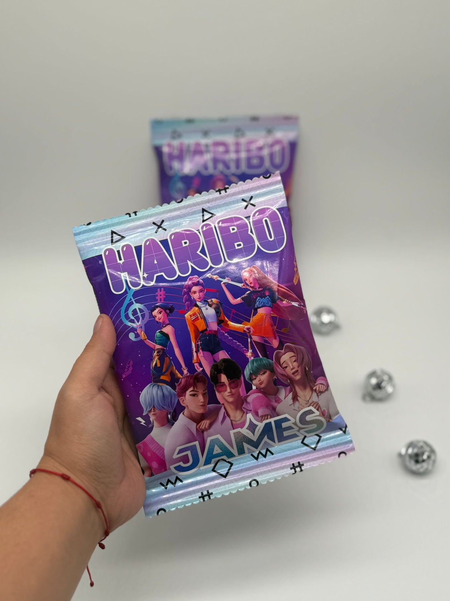 K-Pop Demon Hunters Haribo | K-Pop Demon Hunters Party Favour | Personalised Haribo Bag Full Size| K-Pop Demon Hunters Birthday Sweets Ideas | K-Pop Demon Hunters Party Bag Fillers