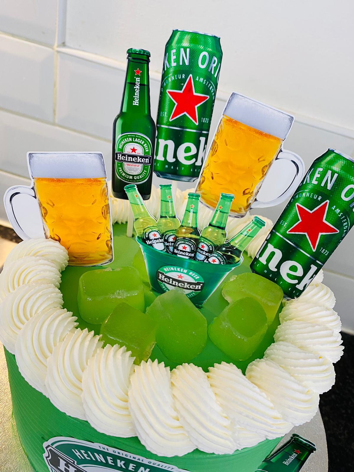 Heineken Cake Topper | Heineken Party | Heineken Birthday | Heineken Party Ideas | Heineken Birthday Decor