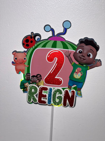 Cocomelon Cake Topper | Cocomelon Birthday | Cocomelon Cake Ideas | Cocomelon Party | Cute Cocomelon Cake Ideas | Cocomelon Cake Topper Ideas
