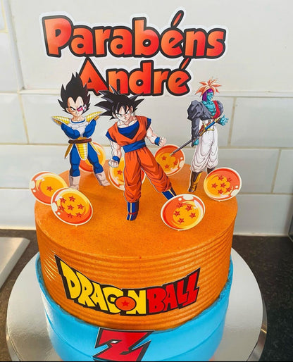 Dragon Ball Cake Topper | Dragon Ball Party | Dragon Ball Cake Ideas | Dragon Ball Birthday | Dragon Ball Party Ideas | Boys Anime Birthday Party Ideas
