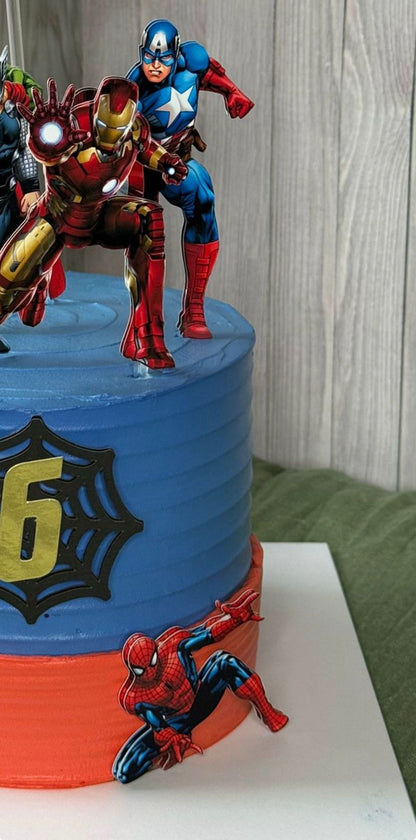 Avengers Cake Topper | Avengers Birthday | Avengers Cake Ideas | Avengers Party Ideas