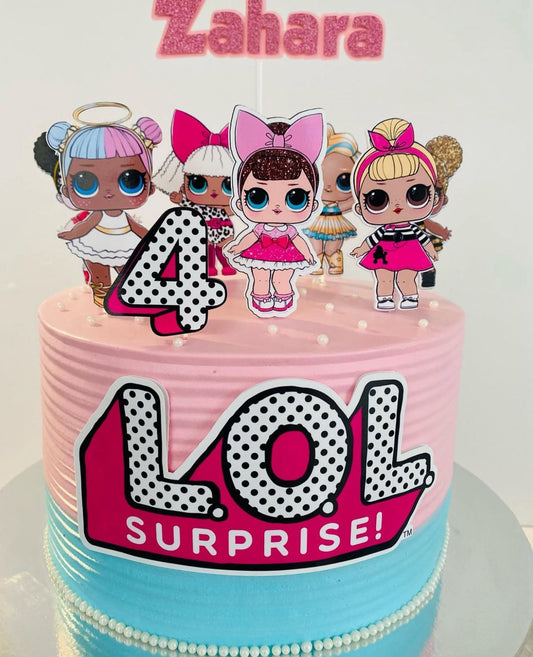 LOL Surprise Cake Topper | LOL Surprise Cake Ideas | LOL Surprise Party | LOL Surprise Birthday | LOL Surprise Party Ideas