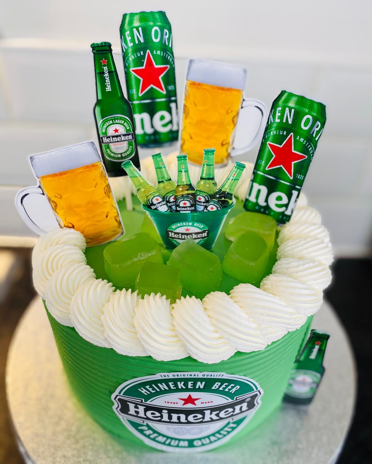 Heineken Cake Topper | Heineken Party | Heineken Birthday | Heineken Party Ideas | Heineken Birthday Decor