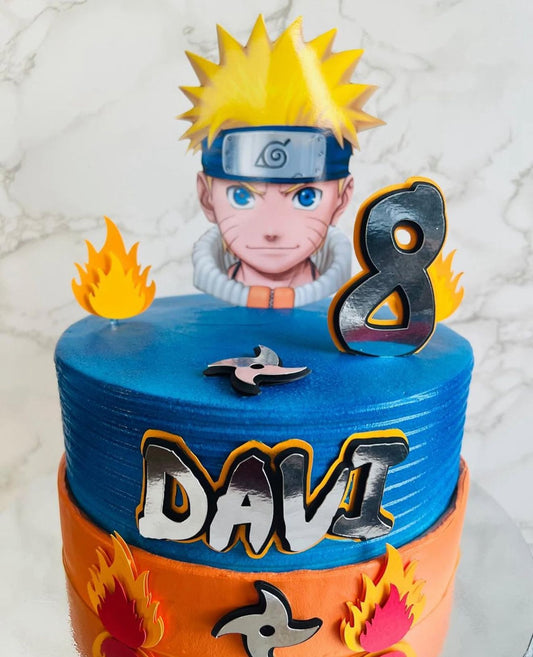 Naruto Cake Topper | Naruto Cake Ideas | Naruto Party | Naruto Birthday | Naruto Party Ideas | Boys Naruto Birthday Party Ideas