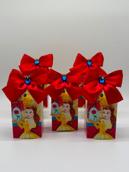 Beauty and the Beast Party Boxes | Beauty and the beast Party | Beauty and the beast Party decor | Beauty and the beast Cute Party Favours | Bela e a Fera Caixinhas Personalizadas
