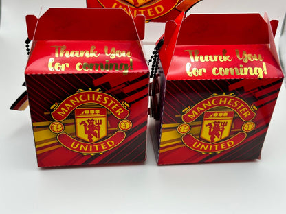 Manchester United Birthday Box | Manchester United Birthday Party Boxes | Manchester United Birthday | Manchester United Party Boxes | Manchester United Party Decor | Manchester United Birthday Ideas | Manchester United Party Boxes