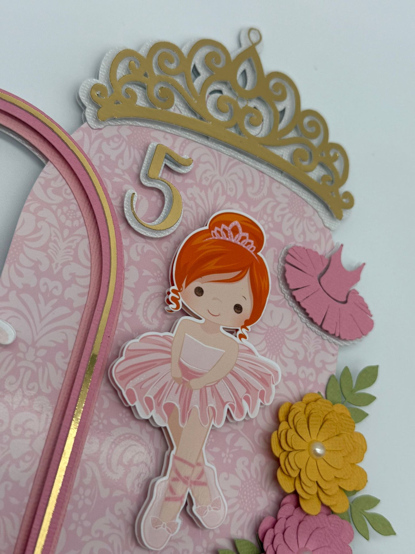 Ballerina Cake Topper | Ballerina Cake Ideas | Ballerina Party | Ballerina Birthday | Cute Ballerina Cake Topper | Girls Birthday | Girls Cake Topper | Delicate Ballerina Cake Topper