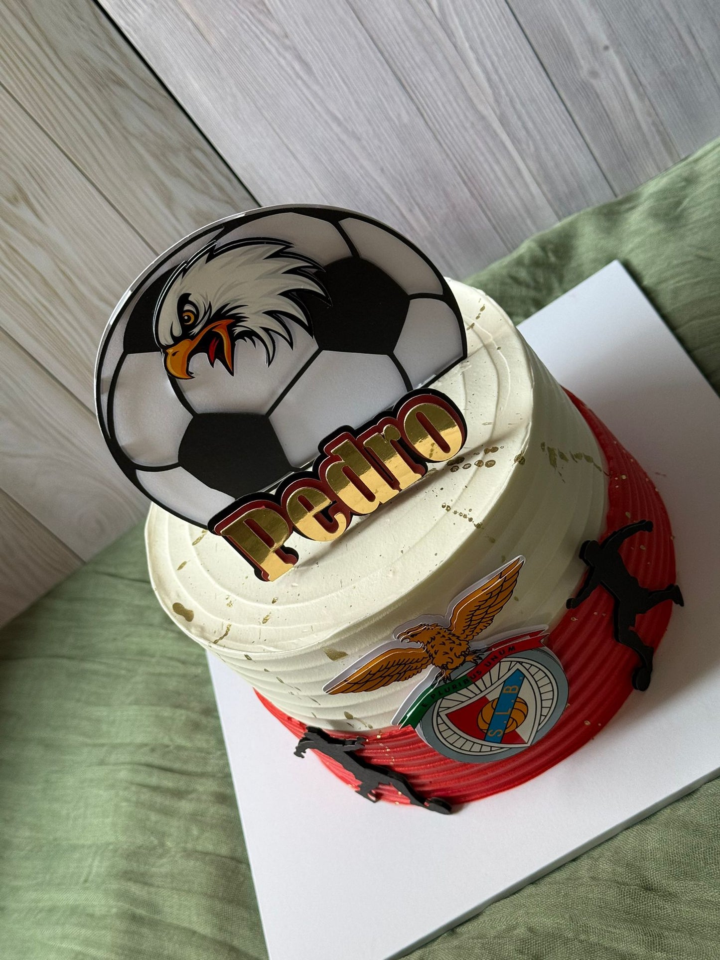 Benfica Football Team Cake Topper | Benfica Football Team Birthday | Benfica Football Team Cake Ideas | Benfica Football Team Party Ideas