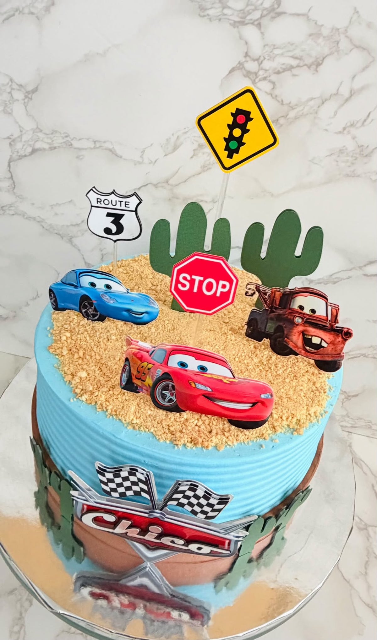 Cars Cake Topper | Cars Birthday | Cars Cake Ideas | Cars Party Ideas | Cute Cars Birthday Cake | Boys Party Idea