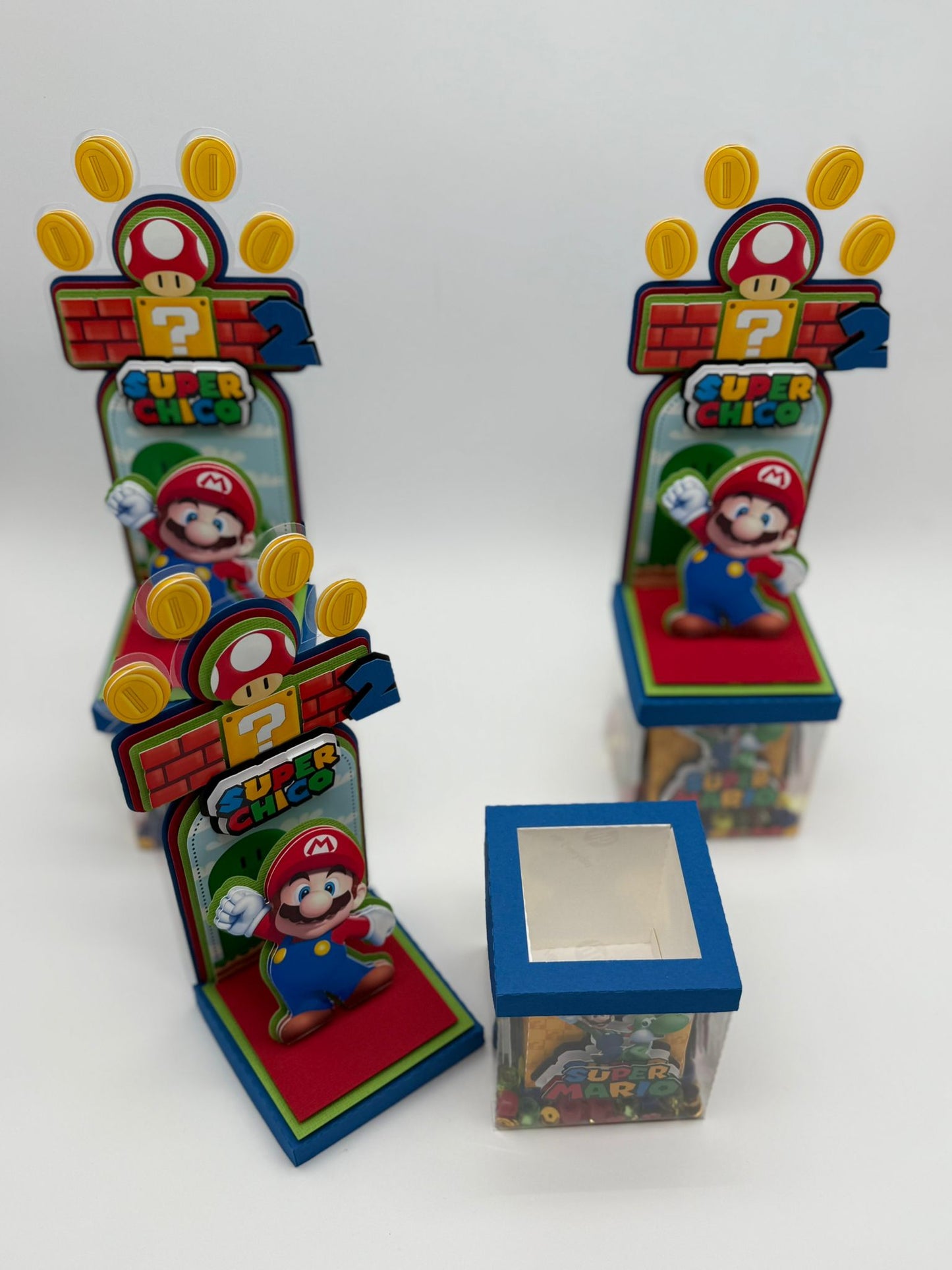 Super Mario Luxury Party Boxes | Super Mario Party Box | Super Mario Bros Party | Super Mario Birthday | Super Mario Party Decor | Super Mario Party Boxes Ideas
