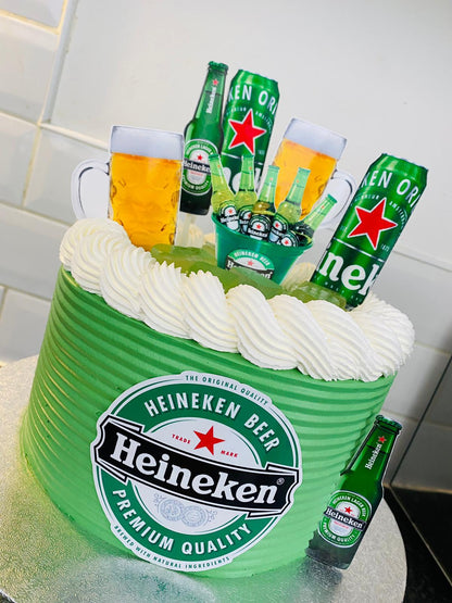 Heineken Cake Topper | Heineken Party | Heineken Birthday | Heineken Party Ideas | Heineken Birthday Decor