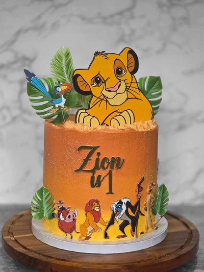 Lion King Cake Topper | Simba Cake Topper | Lion King Cake Ideas | Lion King Party Decor | Simba Birthday | Simba Cake Ideas | Hakuna Matata Cake Topper | Boys Cake Topper | 1st Birthday Cake Topper